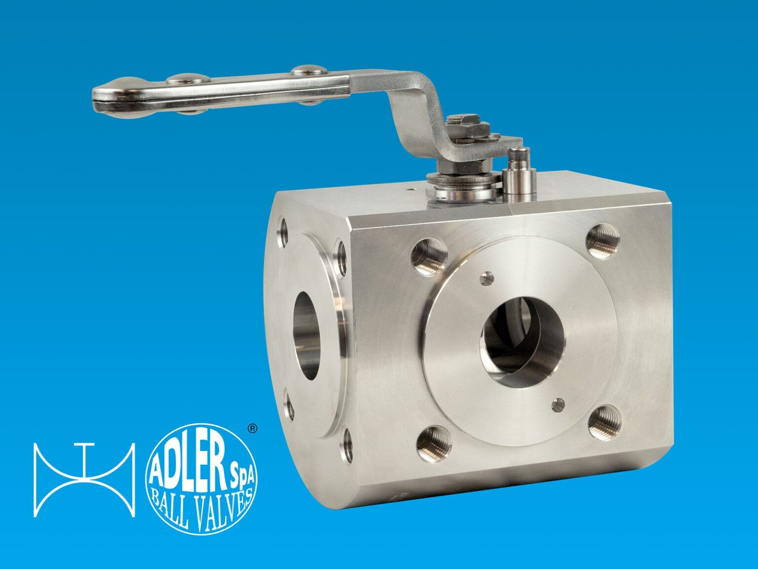Adler FZ4 DN150 3 WAY BALL VALVE