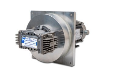 Air Dimensions R081- Metric Extended Head Dia-Vac® Pump Double Head Hazardous Area