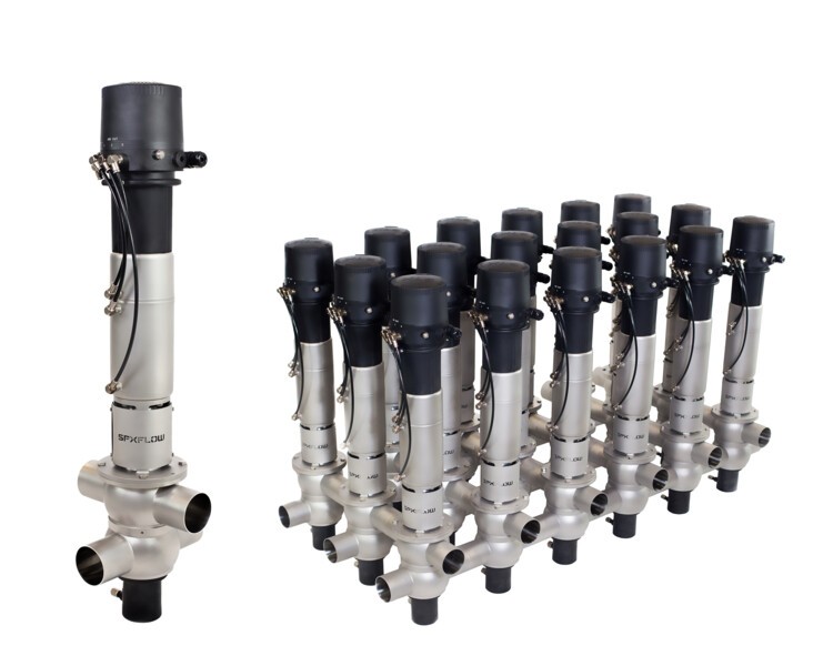 APV DU4 SL Double Seat Mixproof Valve