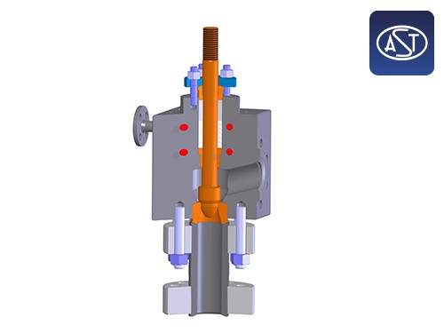 AST CV-870U HP Control Valve
