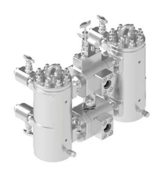 Bollfilter Duplex Type BFD-P HD M Particle gas filter for Heavy Duty