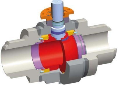 Dafram Type W Trunnion Ball Valve