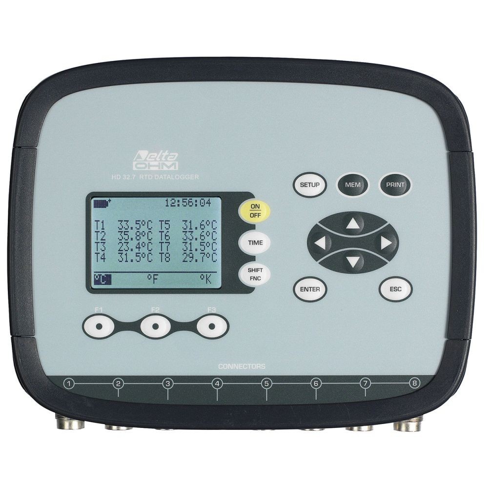 Delta OHM HD 32.7 8 channel Pt100 Datalogger