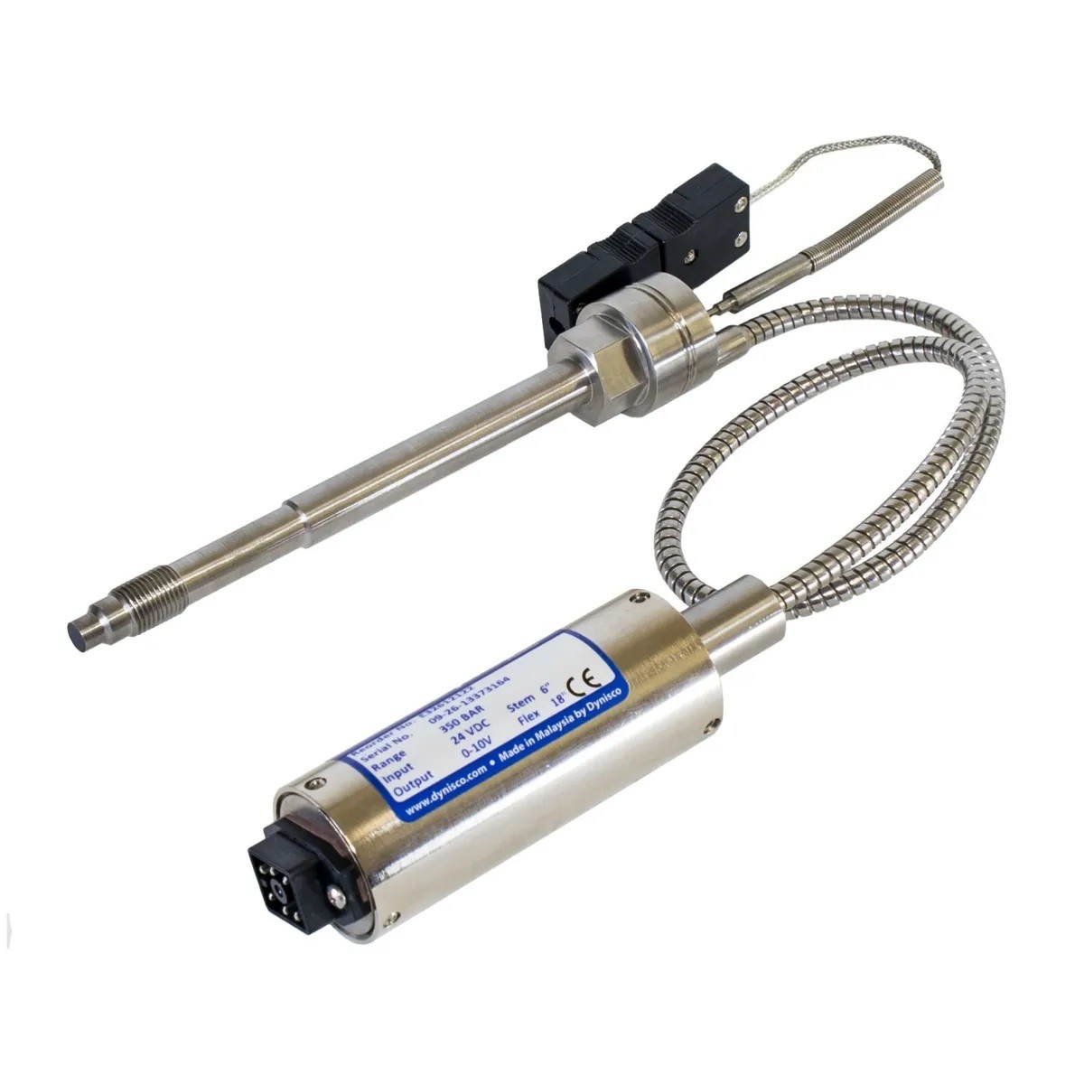 Dynisco ECHO-MV3-PSI-R23-UNF-6PN-S06-F18-TCJ-N MK  Melt Pressure Transducer Transmitter